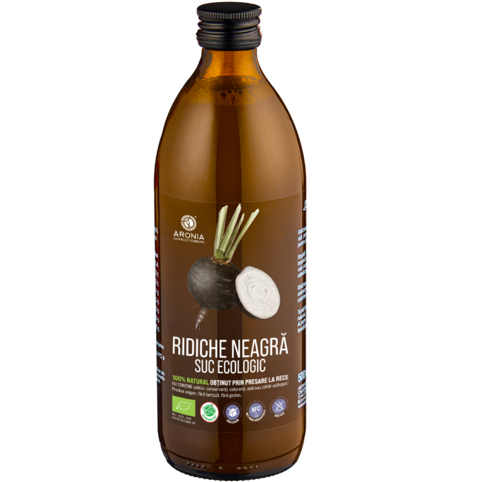 Suc de Ridiche Neagră 100% Natural și Ecologic - 500ml