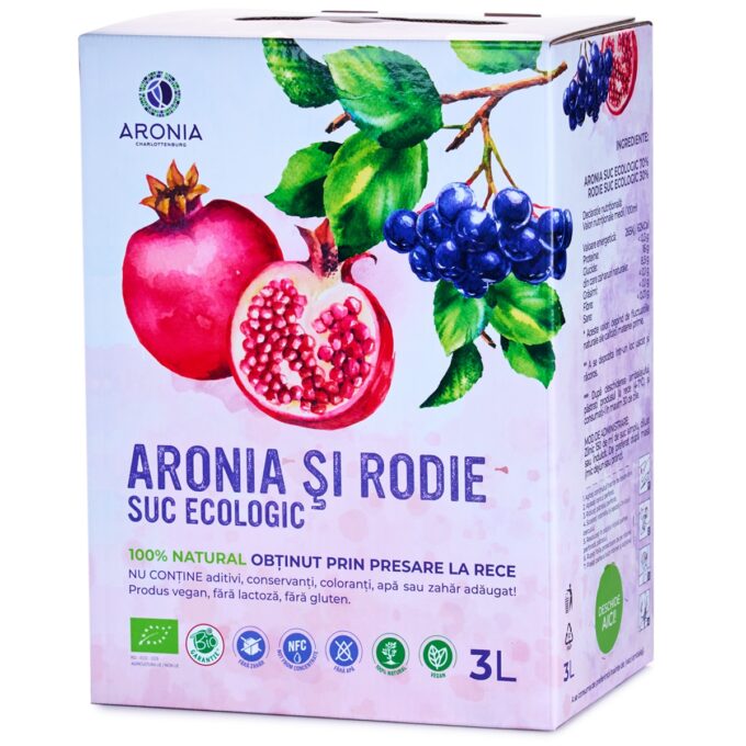 Suc de Aronia și Rodie 3L ECO (RO-ECO-029)
