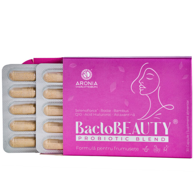 Acasa 29 BactoBEAUTY® — formulă premium pentru frumusețe din interior, cu probiotice, prebiotice, vitamine, plante și antioxidanți