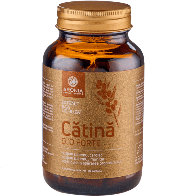 Cătină Forte 120 Capsule RAW ECO (RO-ECO-029)