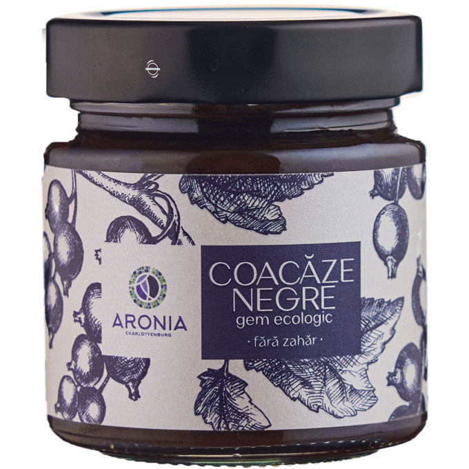 Gem de Coacăze Negre 200G ECO (RO-ECO-029)