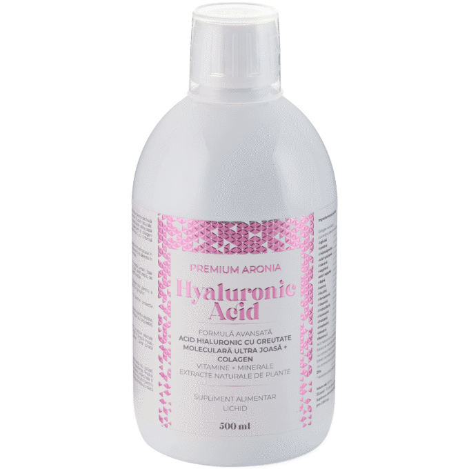 Premium Aronia Hyaluronic Acid 120mg - formulă avansată pentru piele, buze și riduri