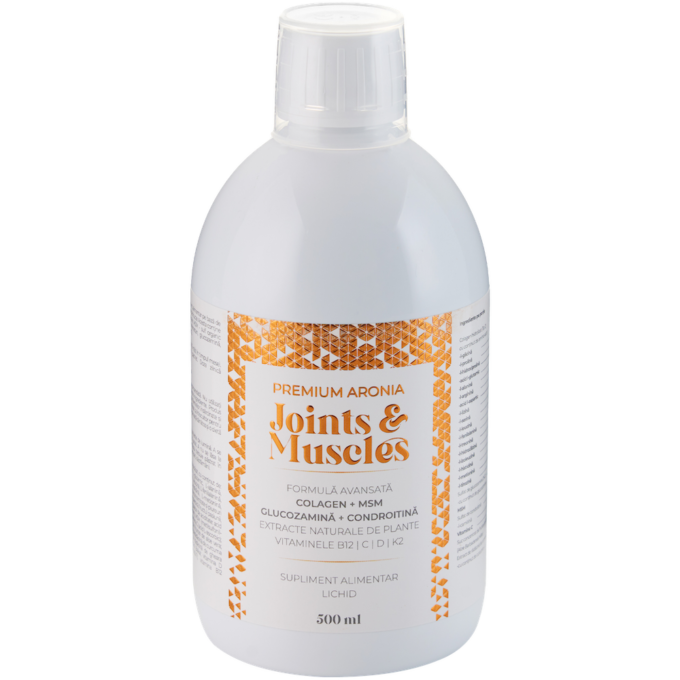 Premium Aronia Colagen Joints & Muscles - formulă avansată pentru articulații, mușchi și oase sănătoase