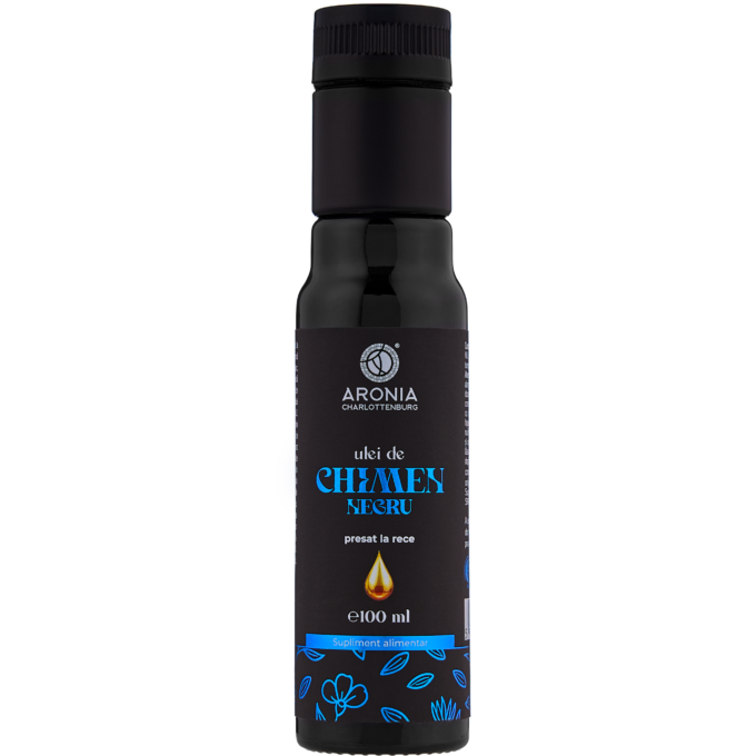 Ulei din Semințe de Chimen Negru 100 ml — 100% natural, nerafinat, proaspăt și presat la rece