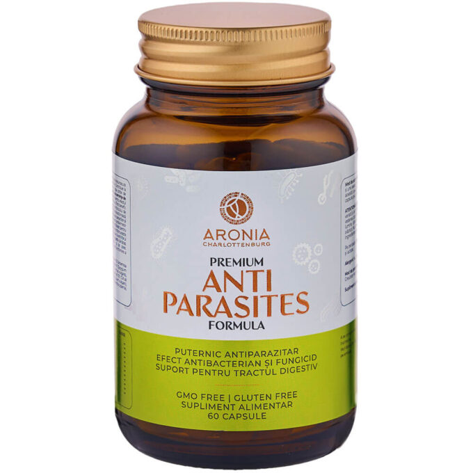 Premium Anti Parasites Formula: 60 de capsule pentru eliminarea paraziților intestinali și susținerea sănătății digestive