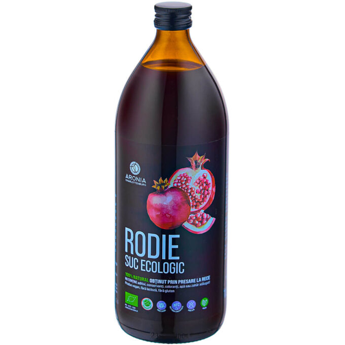 Suc de Rodie 100% Natural și Ecologic – 1 litru