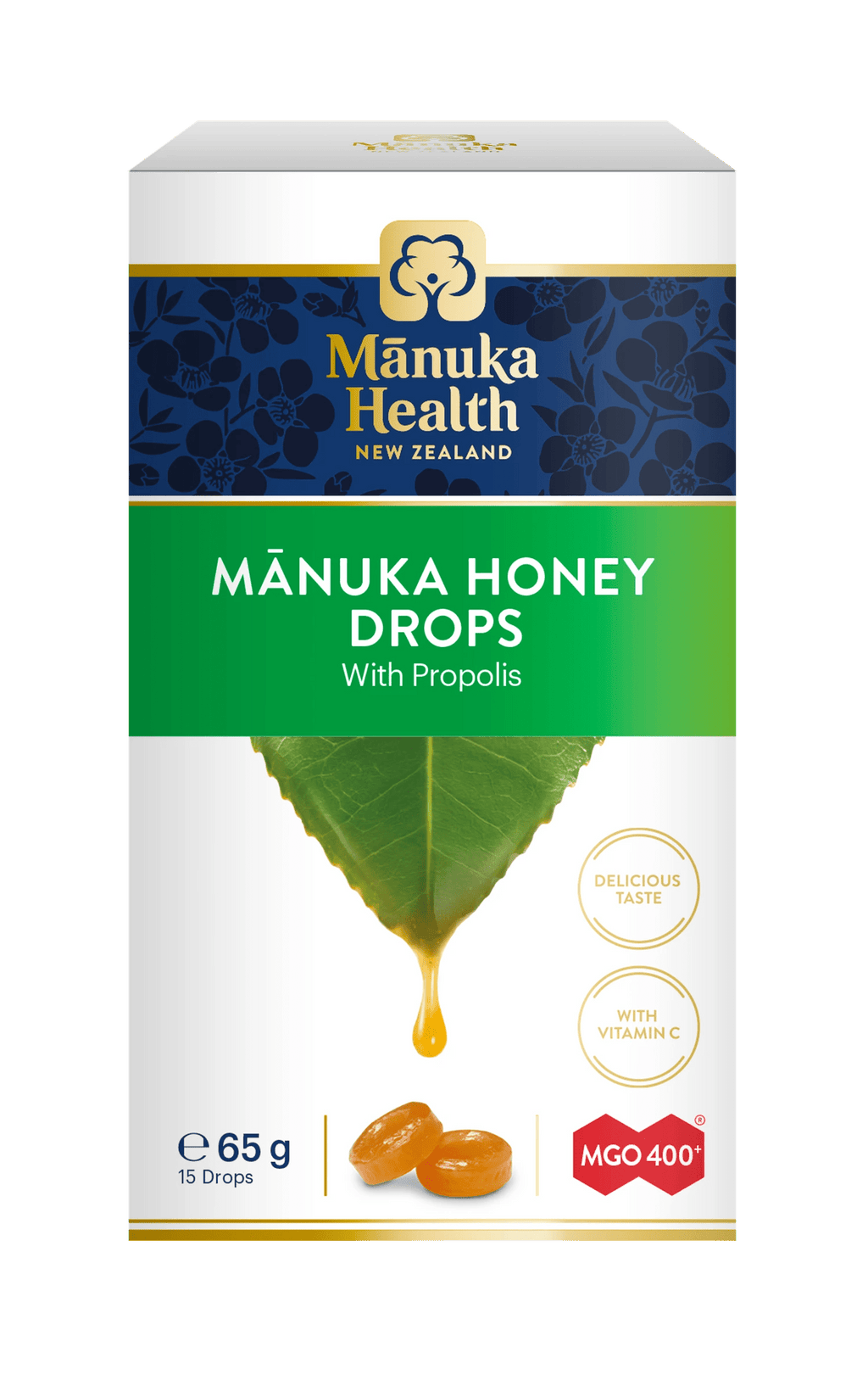 Bomboane miere de Manuka MGO 400+ (65g) (propolis) 2 Bomboane miere de Manuka MGO 400+ (65g) (propolis) - imagine 2