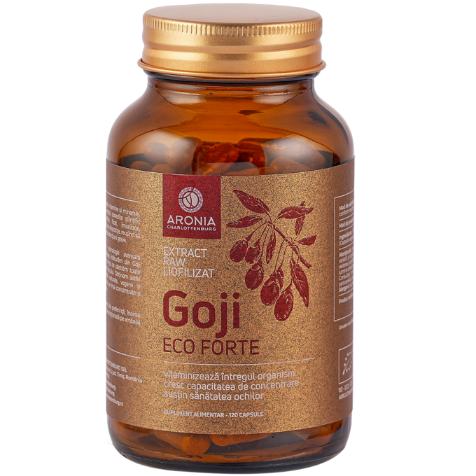 Goji ECO Forte 120 Capsule RAW (RO-ECO-029)