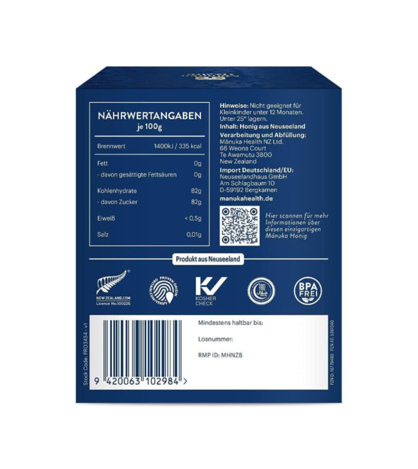 Miere de Manuka MGO 850+ (250g) 3 Miere de Manuka MGO 850+ (250g) - imagine 3