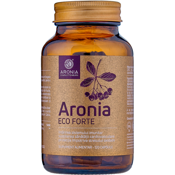 Aronia Forte 120 Capsule RAW ECO (RO-ECO-029)
