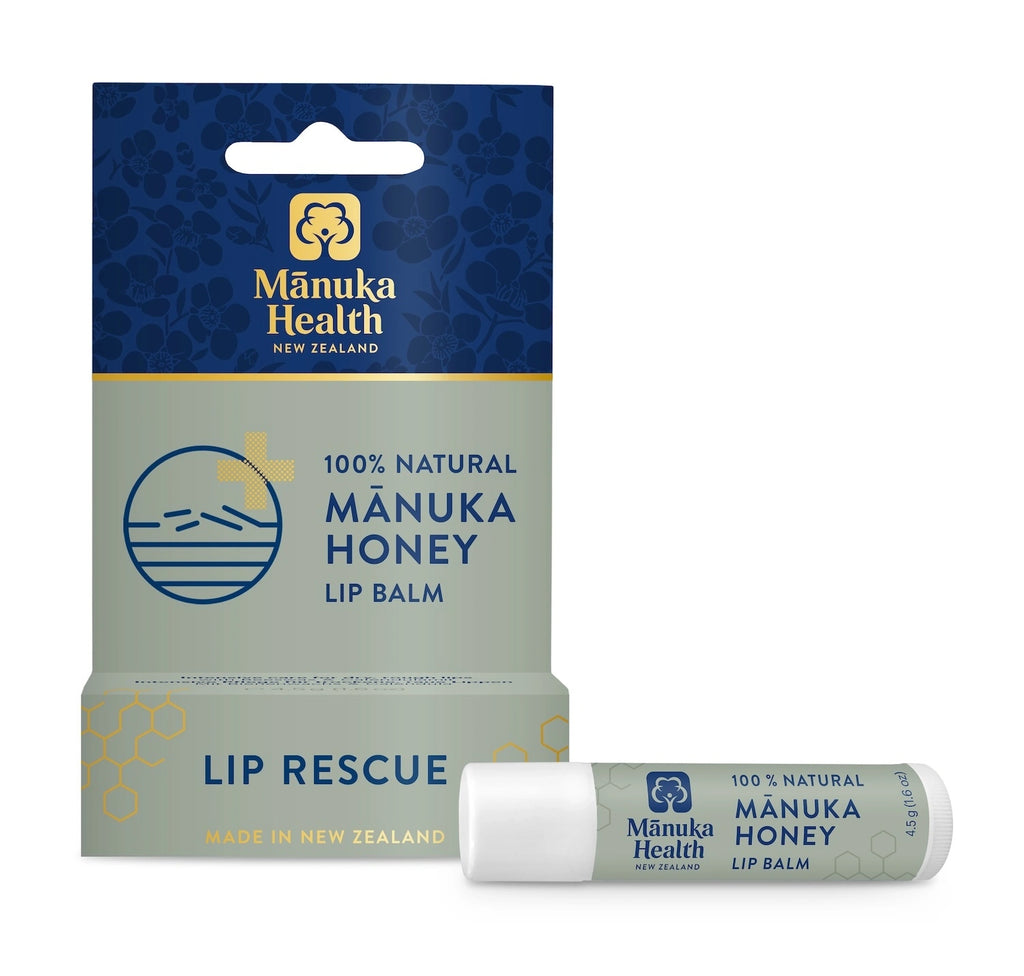 Balsam de buze / strugurel de buze cu miere de Manuka MGO 250+ (4.5g) 2 Balsam de buze / strugurel de buze cu miere de Manuka MGO 250+ (4.5g) - imagine 2