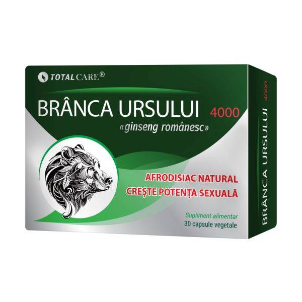 BRANCA URSULUI 4000MG, 30cps - Cosmo Pharm