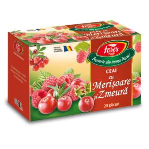 Ceai cu merisoare si zmeura - 20pl - Fares