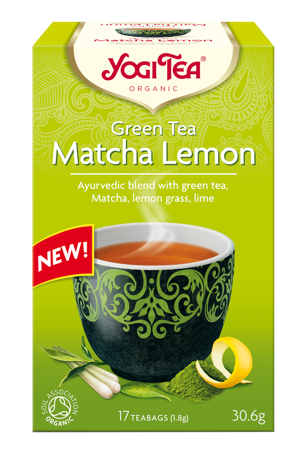 CEAI VERDE VERDE MATCHA CU LAMAIE 17pl ECO-BIO - Yogi Tea