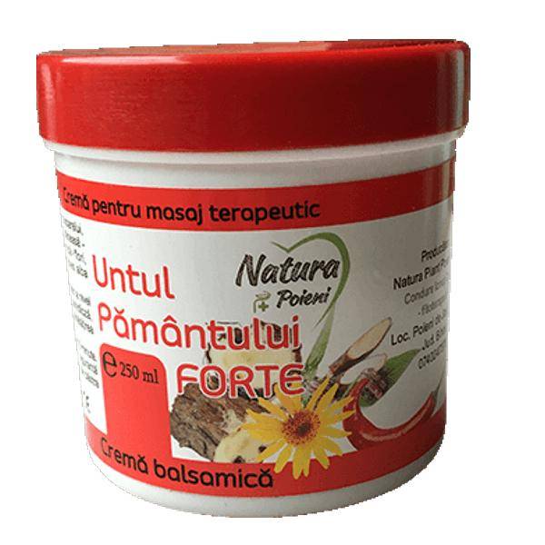 Crema untul pamantului forte, 250ml - Natura Plant Poieni