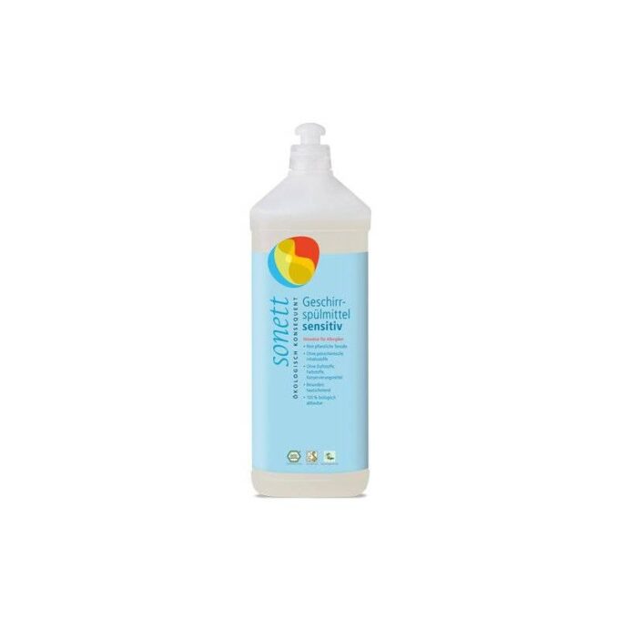 Detergent Ecologic Spalat Vase Senzitiv - 1000ml - SONETT