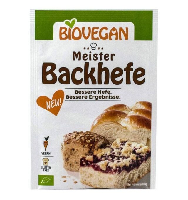 Drojdie uscata de panificatie, ECO-BIO Meister, 7g, BIOVEGAN