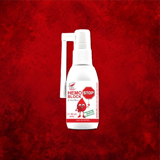 Hemo Block Spray, opreste sangerarea, 30 ml, Medica - Pro Natura
