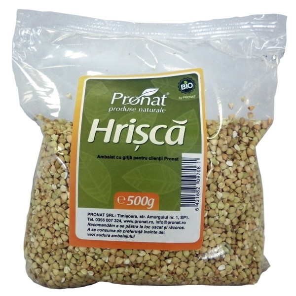 Hrisca verde ECO-BIO 500g - Pronat