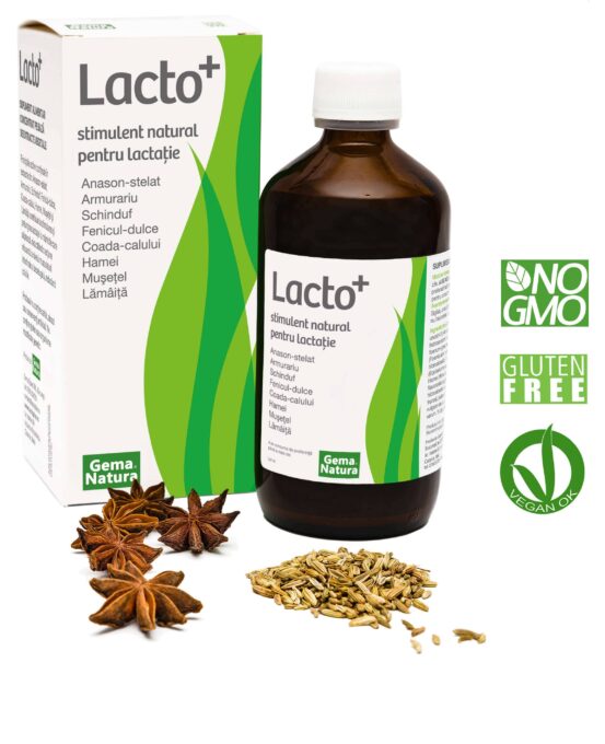 Lacto plus 250ml - stimulent natural pt lactatie - GemaNatura