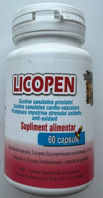 Licopen Forte, 60cps - Sara Natural