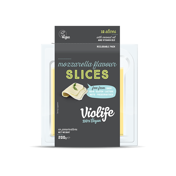 Mozzarella vegana, 7 felii, 140g - Violife