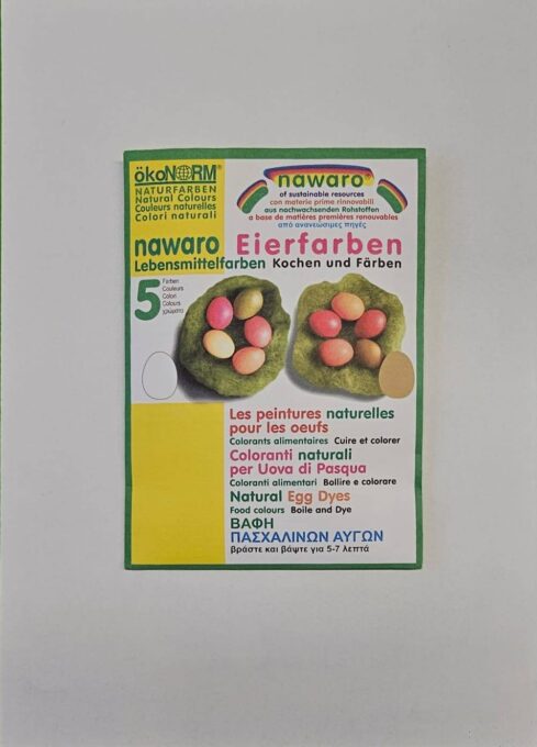 NAWARO VOPSEA DE OUA NATURALA ECOLOGICA - 5 culori