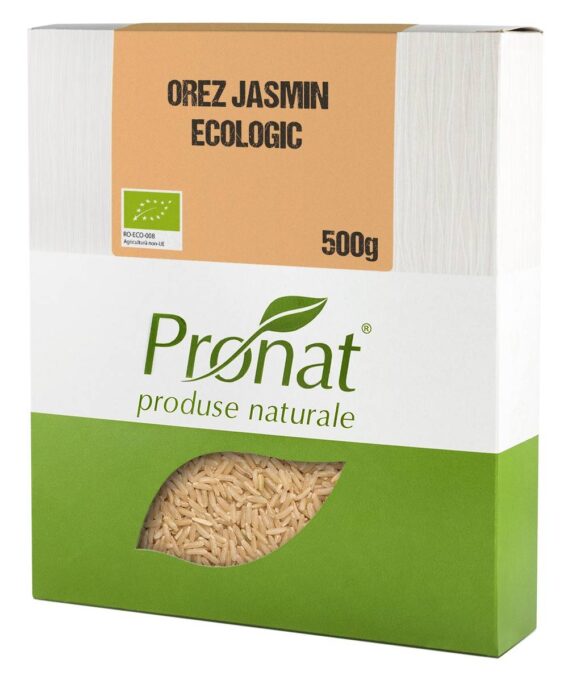Orez Jasmin eco-bio, 500g Pronat