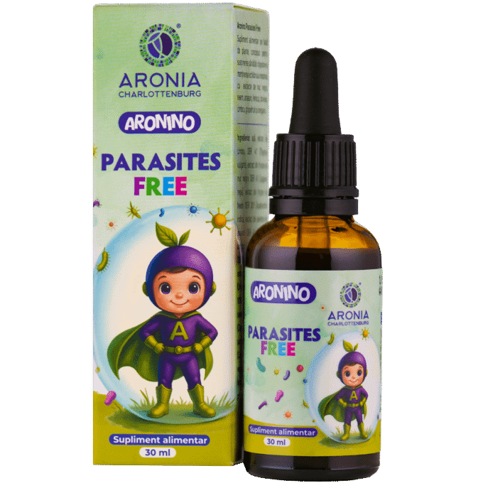 Aronino Parasites Free — 8 plante care apără juniorii de paraziți intestinali și burtici supărate