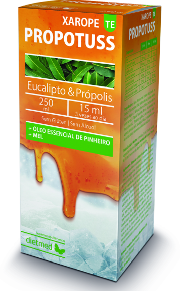 Propotuss TE (tuse cu expectoratie) solutie orala, 250ml, Dietmed - Type Nature