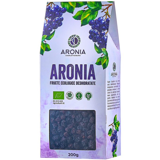 Fructe Uscate de Aronia ECO 200G (RO-ECO-029)