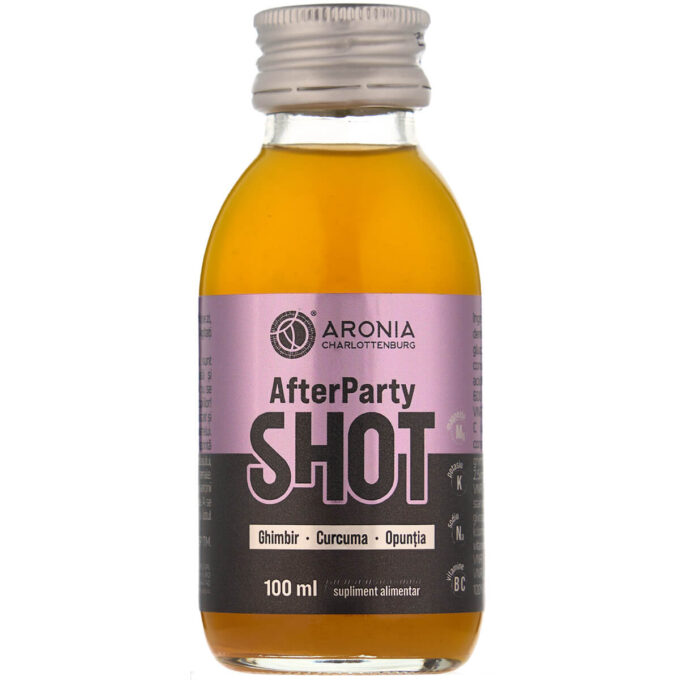 AfterParty Shot — un mix cu glucoză, electroliți, plante și vitamine, pentru recuperare rapidă după petreceri și nopți solicitante
