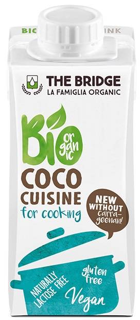 Smantana din cocos 200ml BIO - vegana - The Bridge