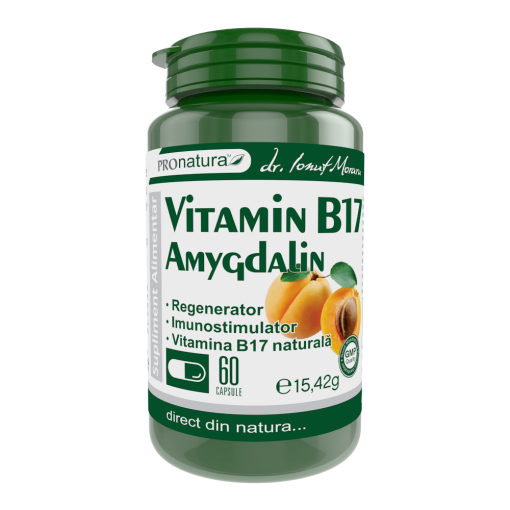 Vitamina B 17 - amigdalina, 60cps, Medica - Pro Natura