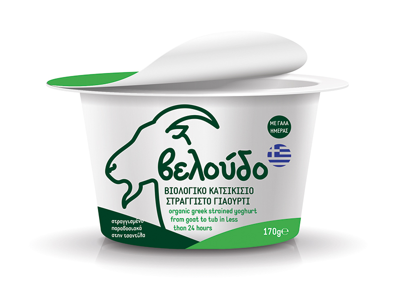 Iaurt din lapte de capra 170g ECO 1 Iaurt din lapte de capra 170g ECO