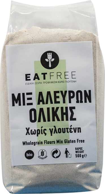 Faina integrala mix fara gluten 500g ECO