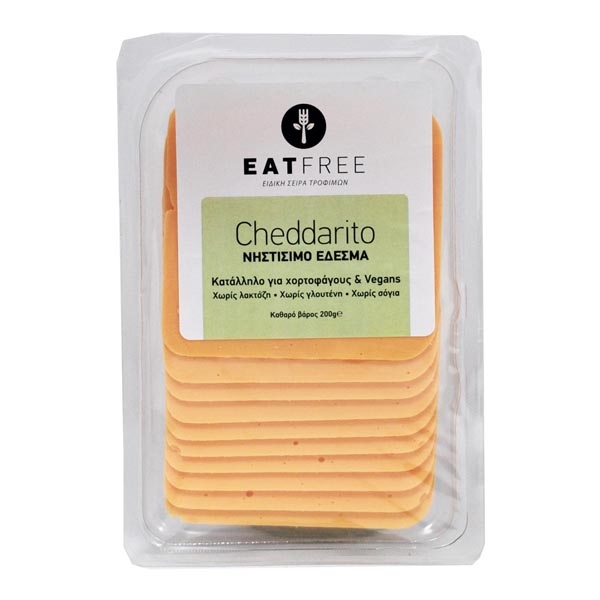 Cheddarito vegan  fara gluten 200g ECO