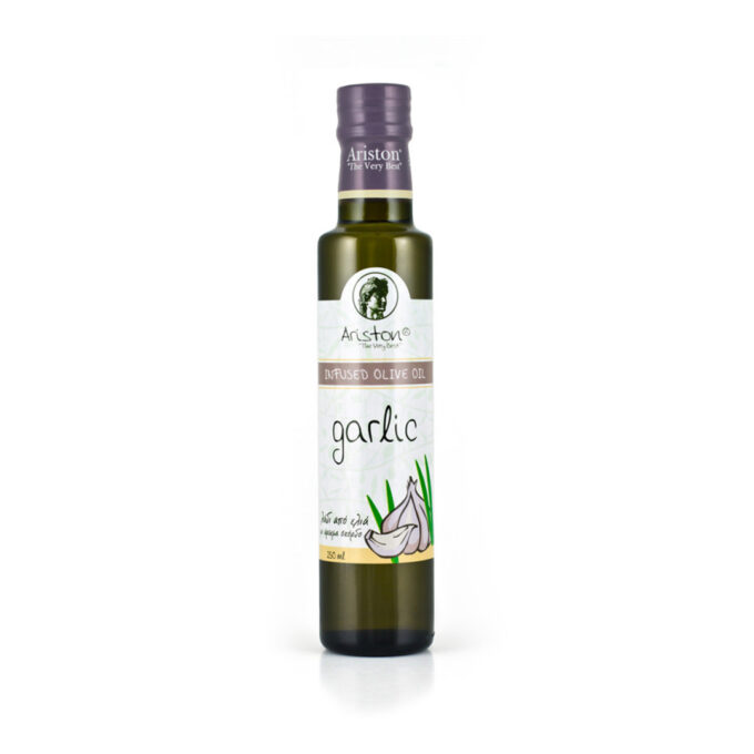 Ulei de Masline infuzat cu usturoi 250 ml