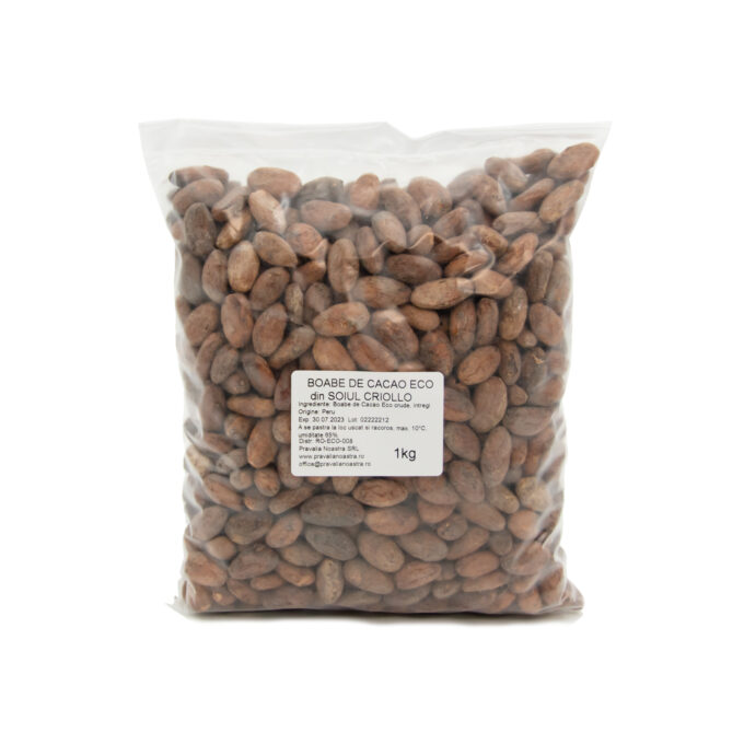 Cacao Boabe Criollo VRAC ECO