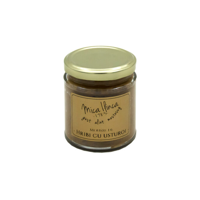 Mousse de hribi cu usturoi - 200g 1 Mousse de hribi cu usturoi - 200g