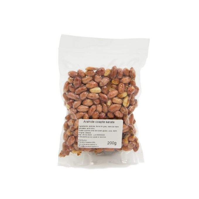 Arahide coapte sarate vacuum 200g