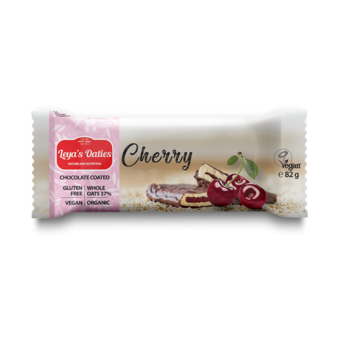 Baton ciocolata cu cirese 82g ECO