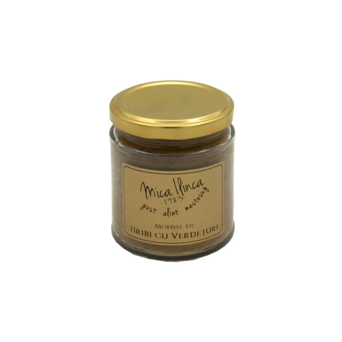 Mousse de hribi cu verdeturi - 200g 1 Mousse de hribi cu verdeturi - 200g