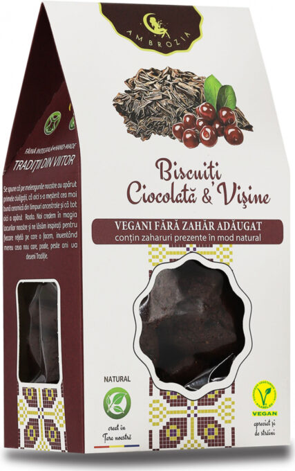 Biscuiti Vegani Ciocolata  Visine 150g