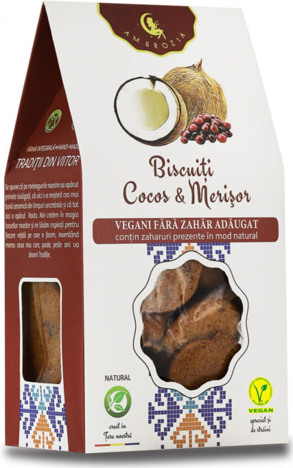 Biscuiti Vegani Cocos  Merisor 150g