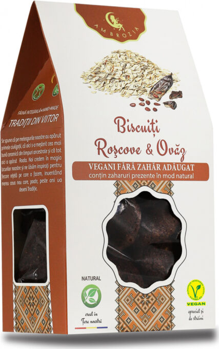 Biscuiti Vegani Roscove  Ovaz 150g