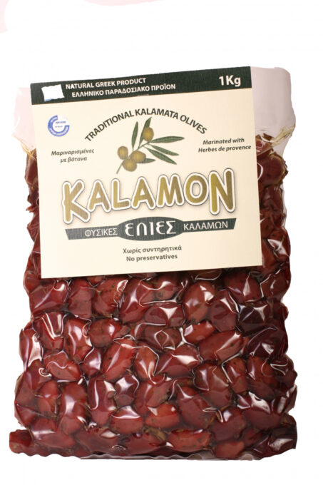 Masline kalamata cu ierburi de provence 1kg 1 Masline kalamata cu ierburi de provence 1kg