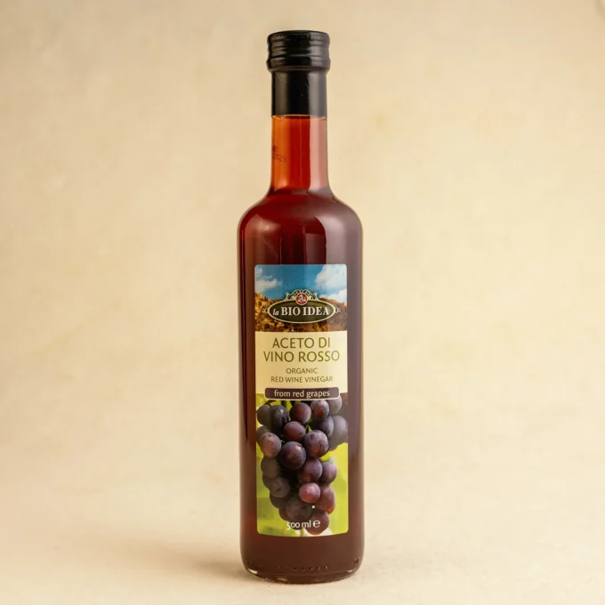 Otet din vin rosu 500 ml ECO 1 Otet din vin rosu 500 ml ECO