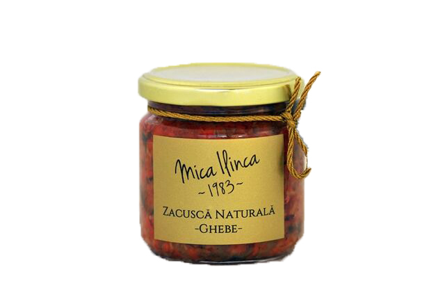 Zacusca naturala de Ghebe - fara zahar 200g