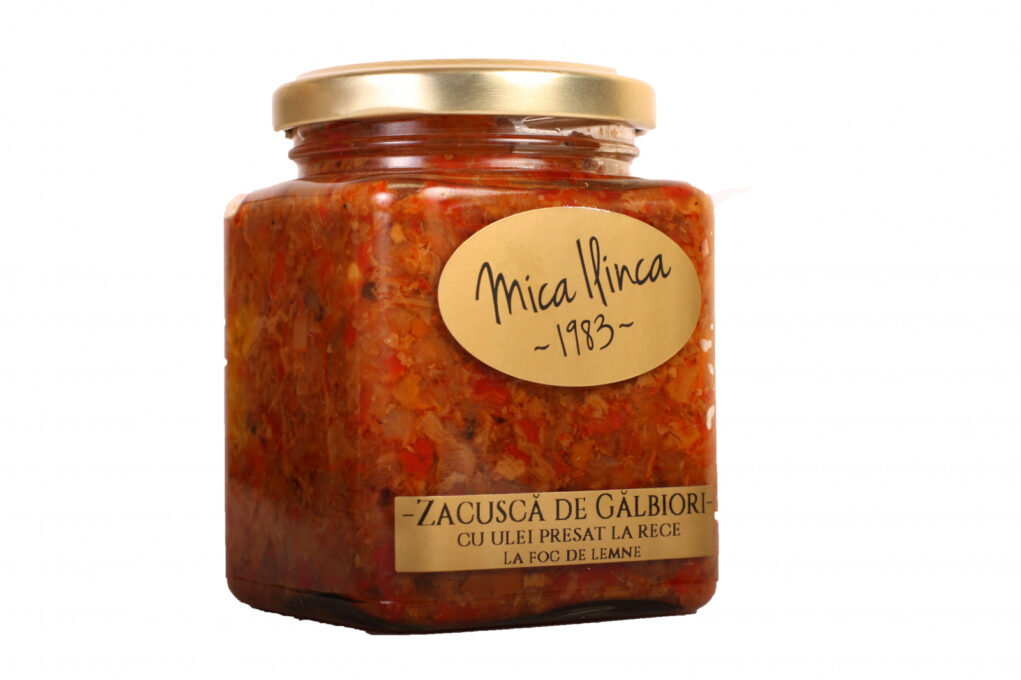 Zacusca naturala de galbiori 300g